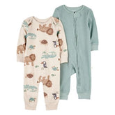 Set de Pijamas 2pc Verde